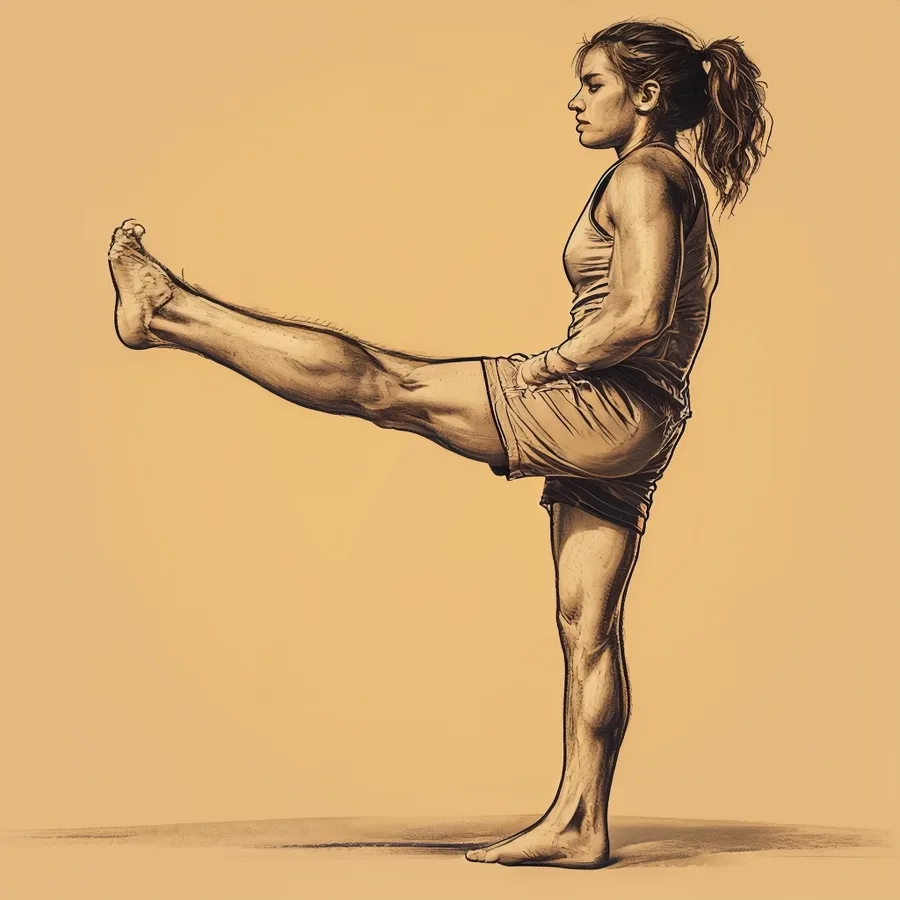 Hamstring Kicks