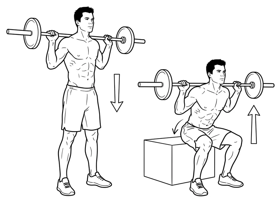 Box squat