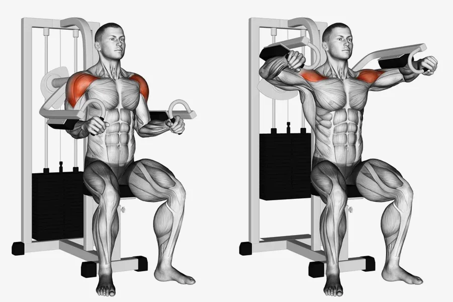 Machine Side Lateral Raises
