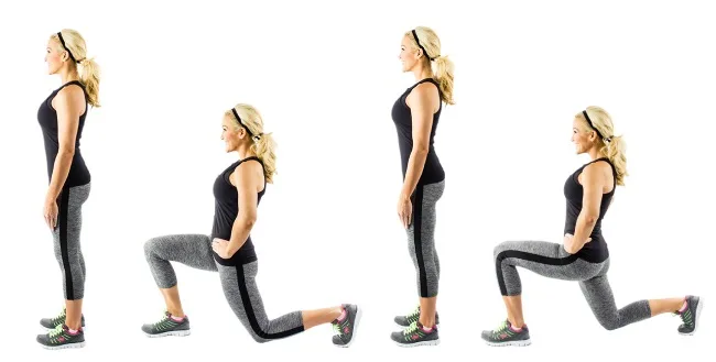 Reverse lunges