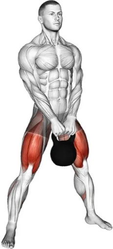 kettlebell sumo deadlift