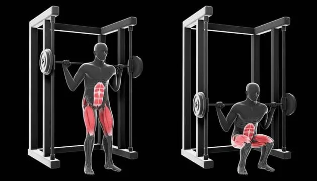 Smith machine squat