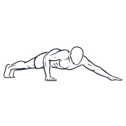 Archer push-ups