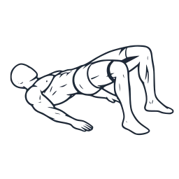 Banded glute bridge