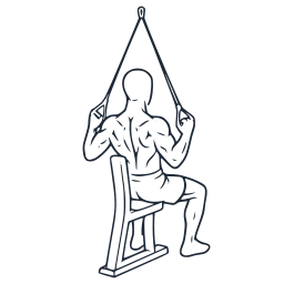 Banded lat pulldown